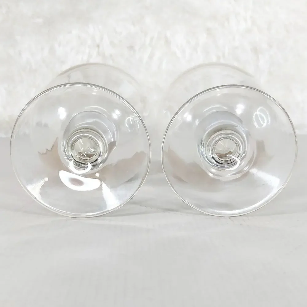 New Belgium Brewing Tulip Beer Glasses Snifter Pair 2014 Garden Rabbit - Picture 3 of 7